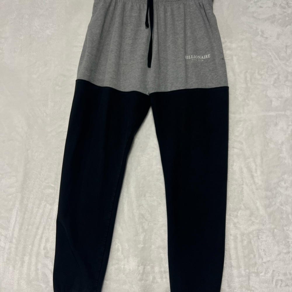 Billionaire Boys Club Men’s Large Two Tone Grey/Black Sweatpants